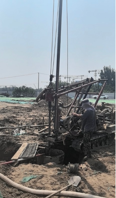 枣庄薛城区工地打井